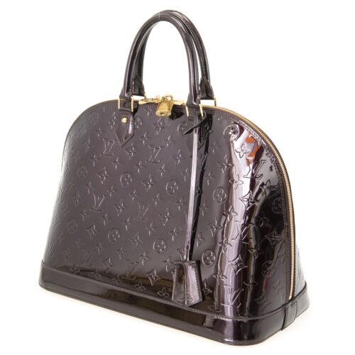 Louis Vuitton Alma Amarante Vernis GM