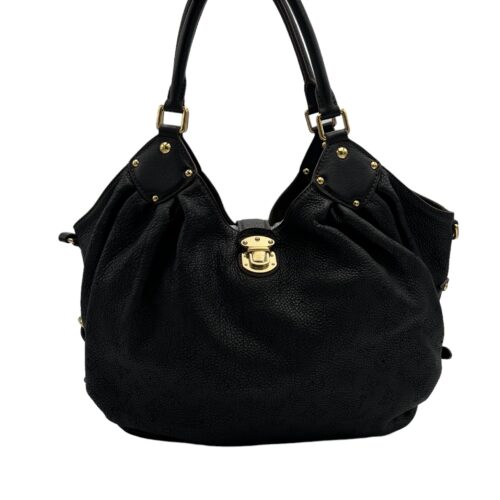 Louis Vuitton Black Monogram Mahina Leather Bag