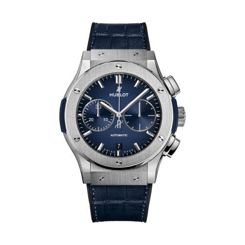 Hublot Classic Fusion Chronograph Titanium Blue 45mm