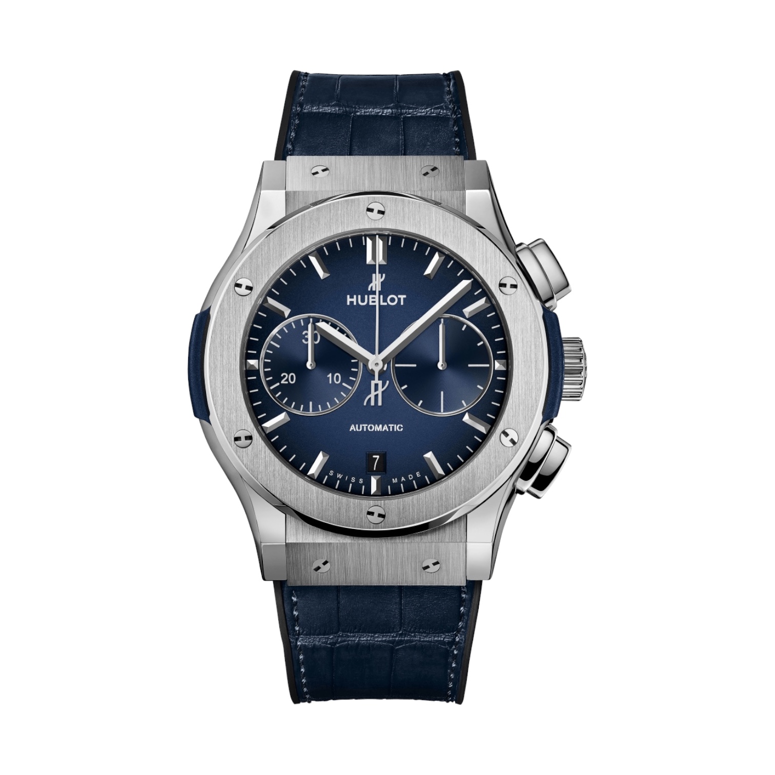 Hublot Classic Fusion Chronograph Titanium Blue 45mm