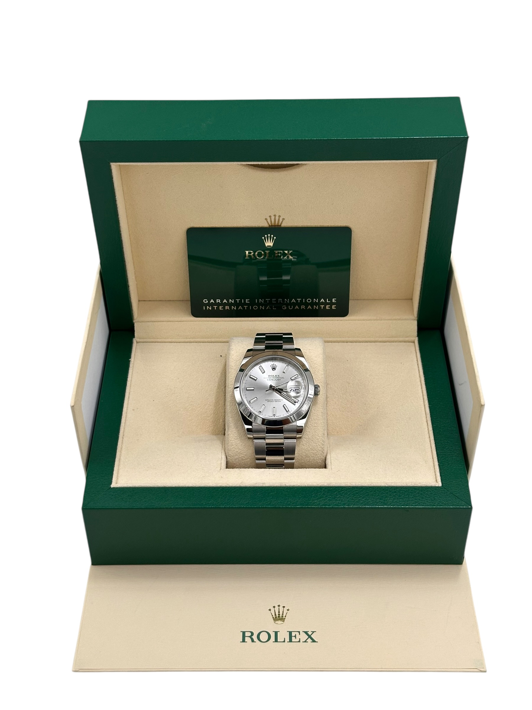 Rolex Datejust 41mm Silver Dial Ref: 126300 (2023)