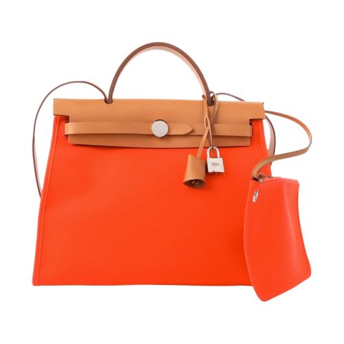 Hermès Herbag Orange handbag (excellent condition)