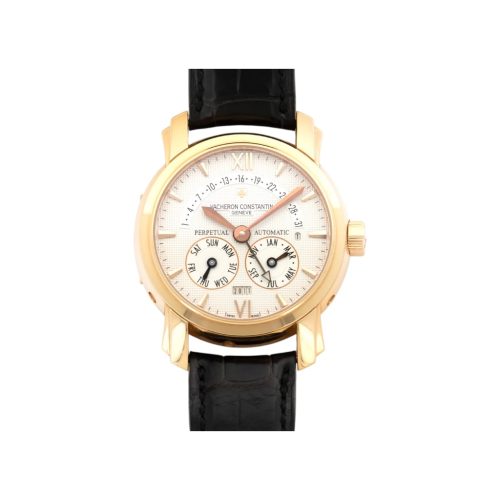 Vacheron Constantin Retrograde Perpetual Calendar 18k Rose Gold 39mm Ref: 47031/000R