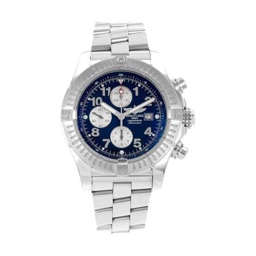Breitling Super Avenger 48mm Black Arabic Dial Ref: A13370