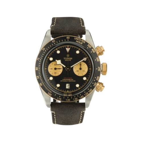 Tudor Black Bay Chronograph 41mm Steel and Yellow Gold Bezel Ref: 79363N