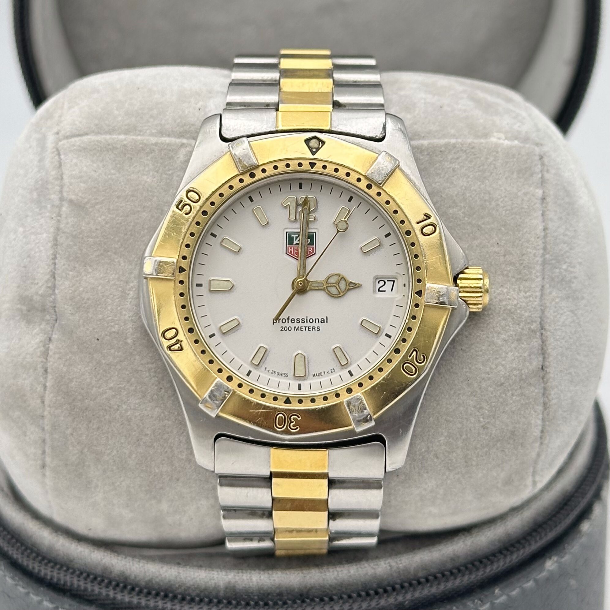 TAG Heuer 2000 Series Professional White Dial Ref: WK1120