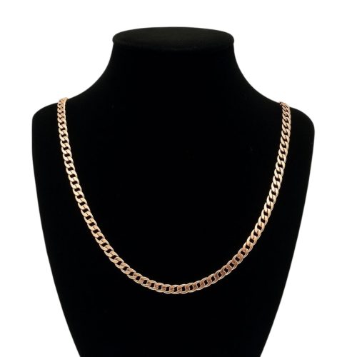 9ct Rose Gold Chain – 47cm, 4mm, 14.44g
