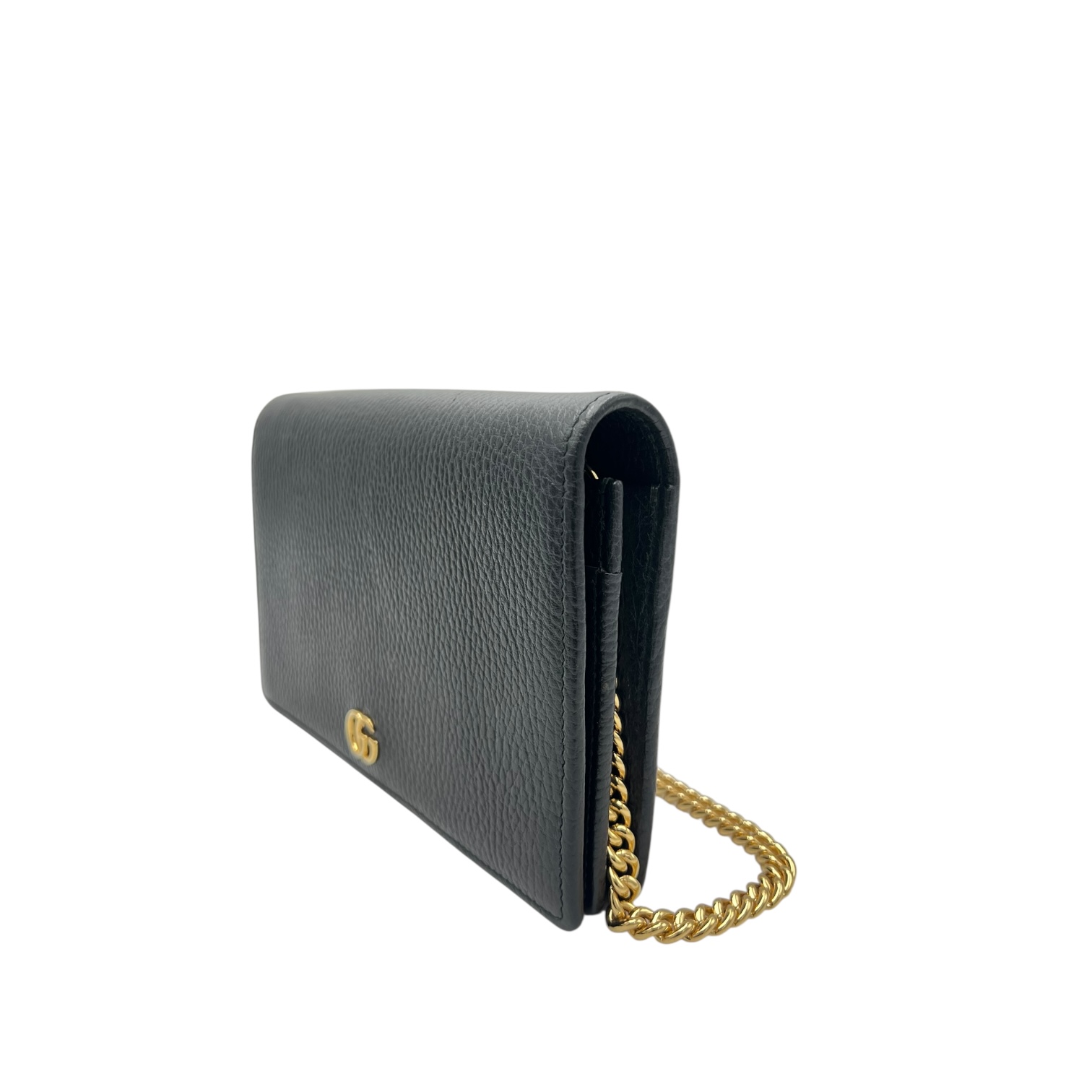 Gucci GG Marmont wallet on chain