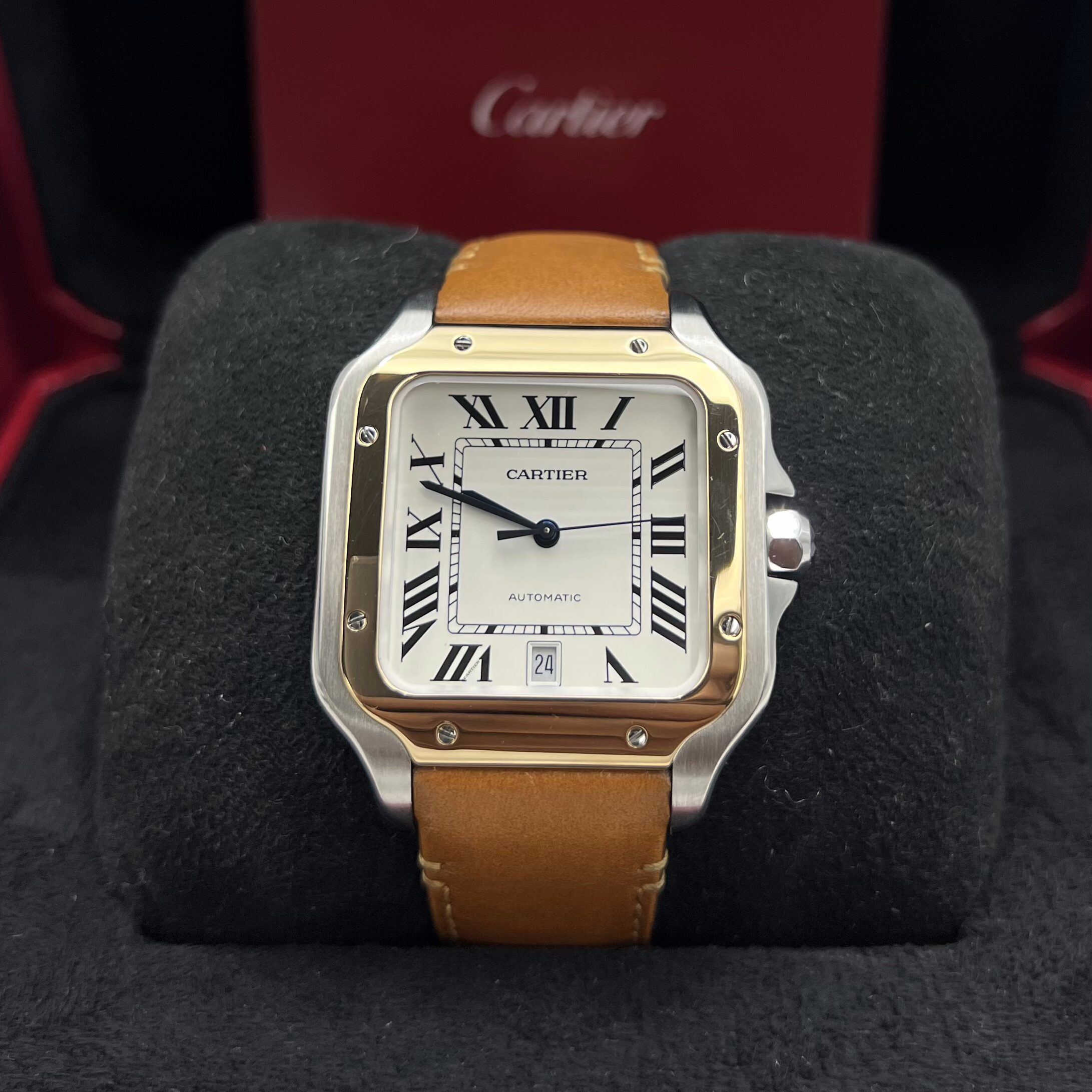Cartier Santos de Cartier Large 40mm Two-Tone Ref: W2SA0009 (2022)