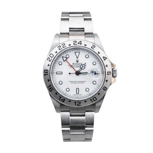 Rolex Explorer II Stainless Steel White Dial 40mm Ref. 16570