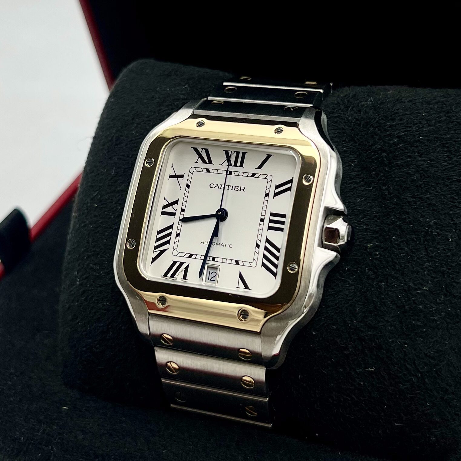 Cartier Santos de Cartier Large 40mm Two-Tone Ref: W2SA0009