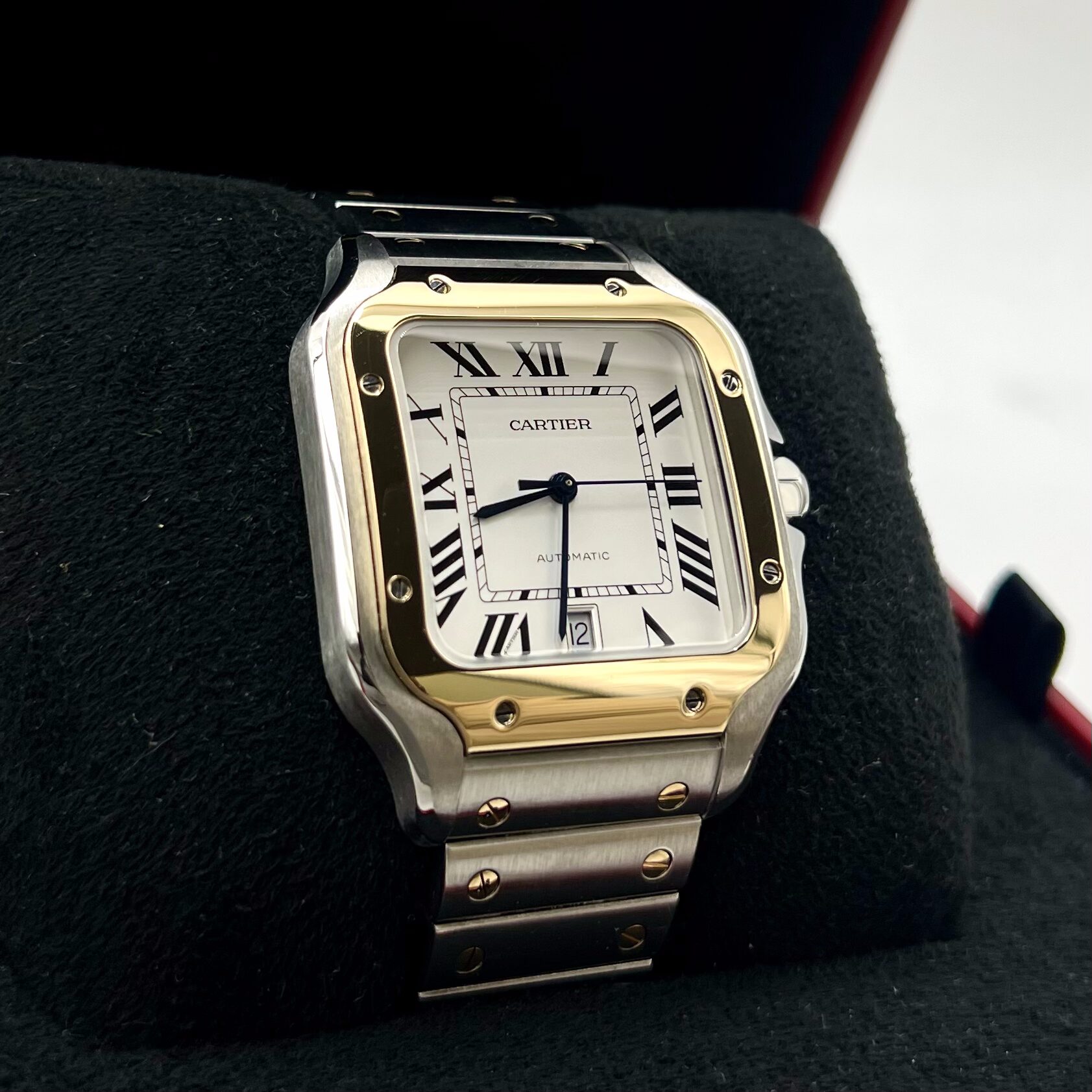 Cartier Santos de Cartier Large 40mm Two-Tone Ref: W2SA0009