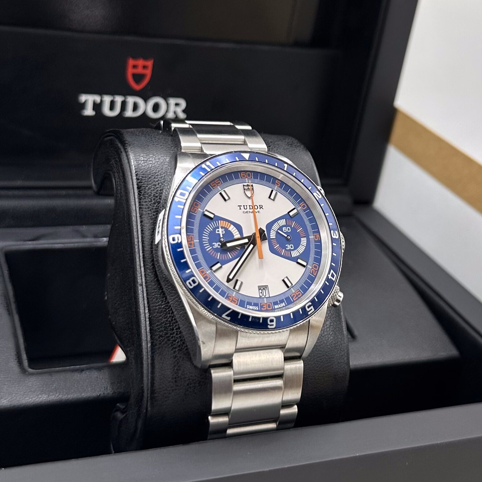 Tudor Heritage Chrono Blue Stainless Steel Ref: 70330
