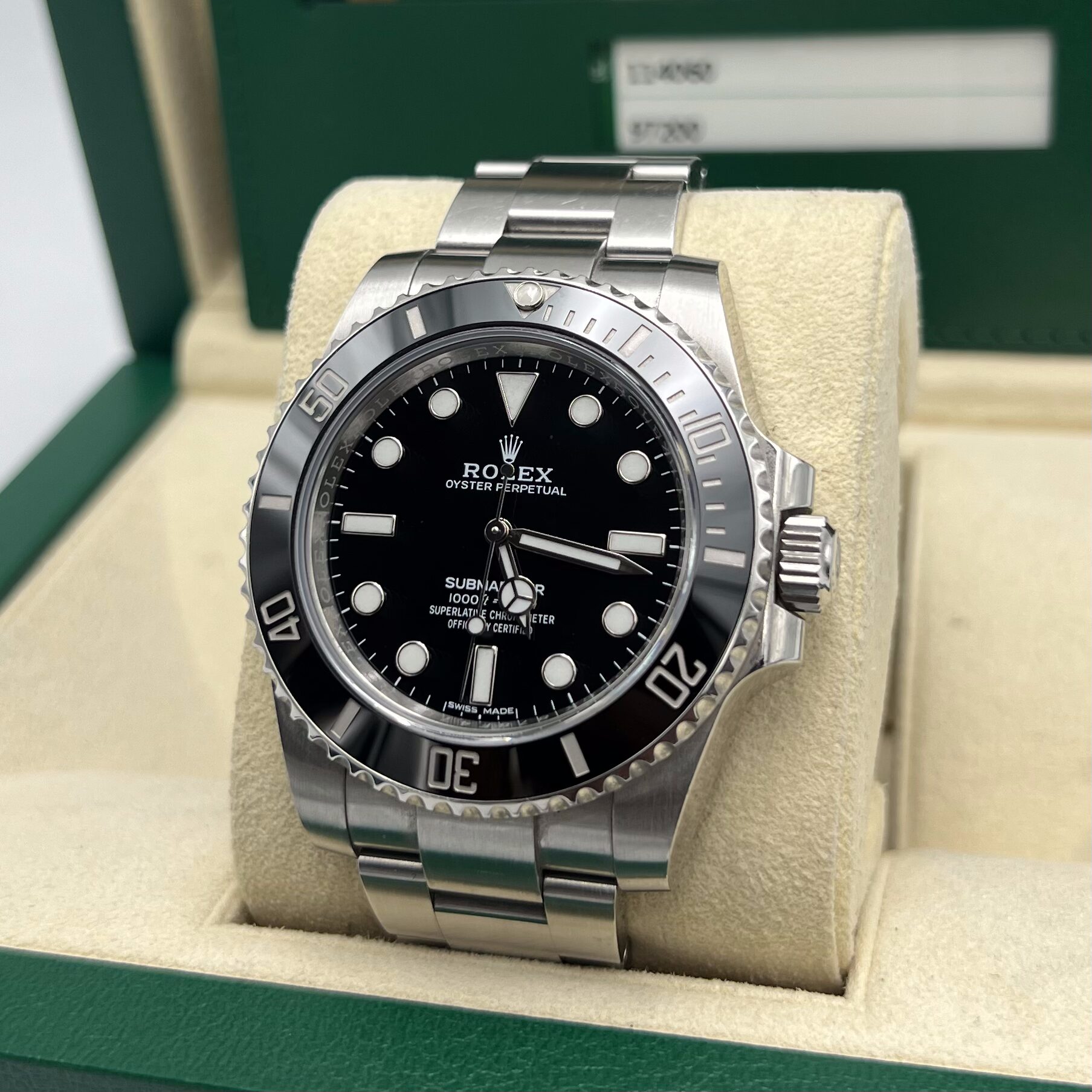 Rolex Submariner No Date Ceramic 40mm Ref: 114060