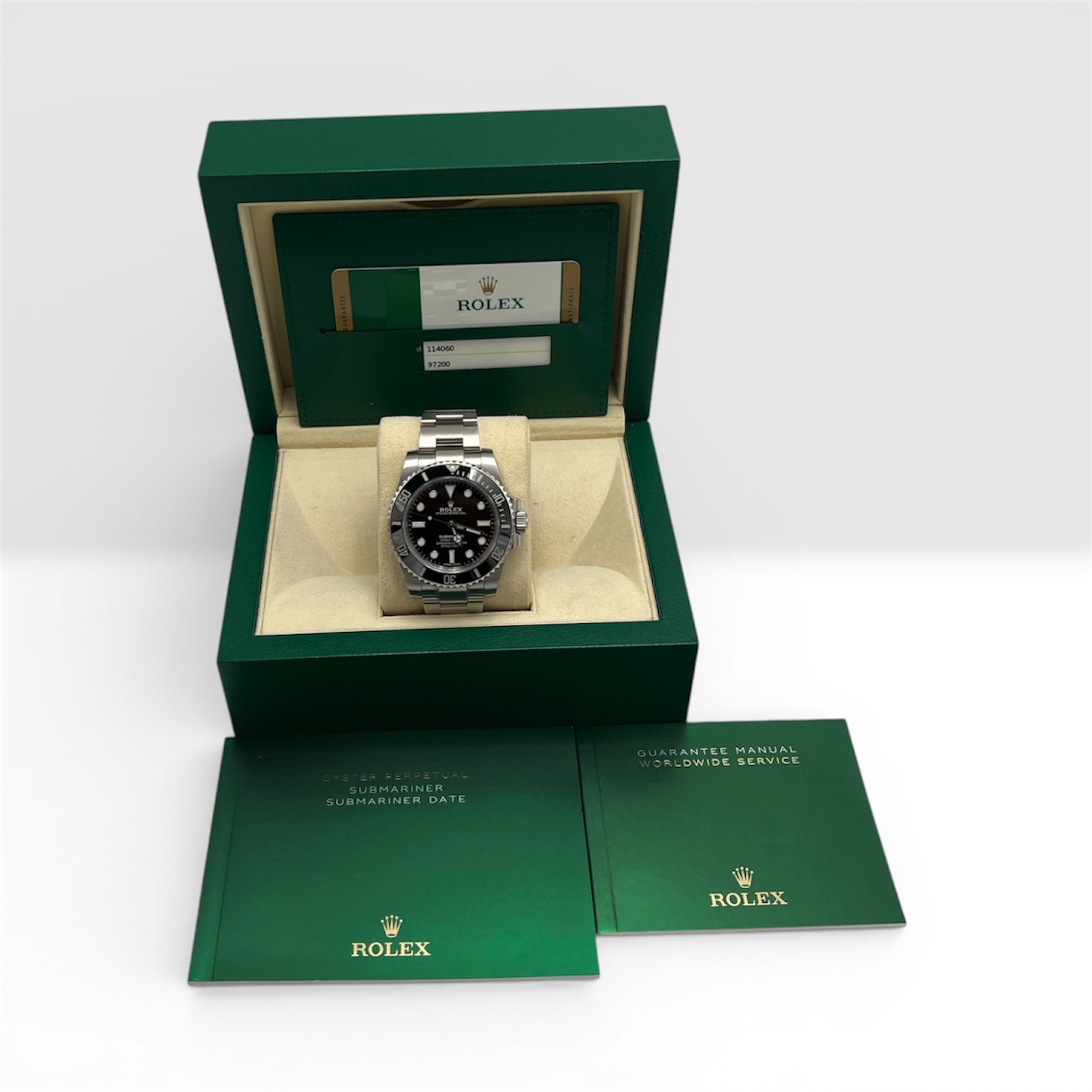 Rolex Submariner No Date Ceramic 40mm Ref: 114060