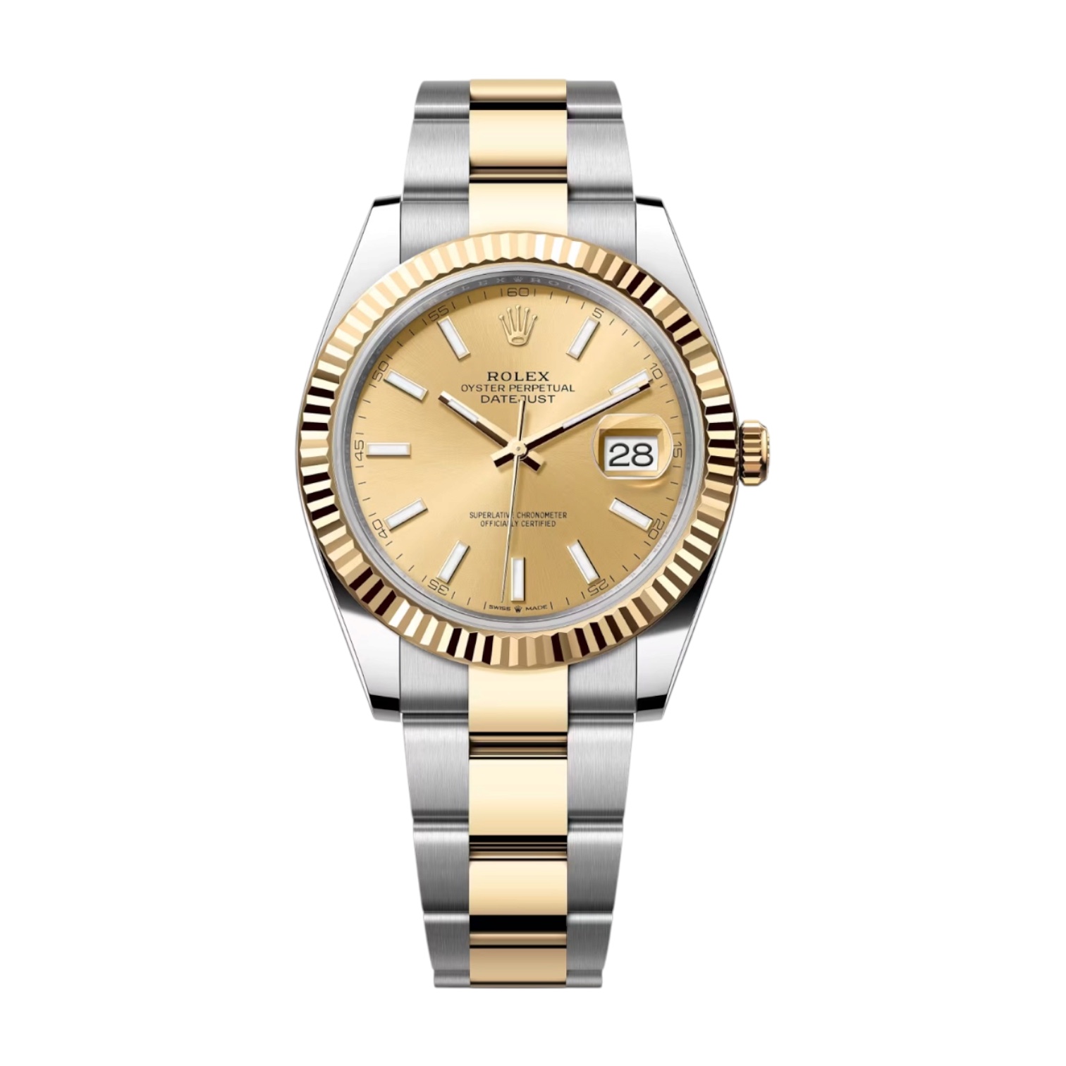 Rolex Datejust Champagne Dial 41mm Ref: 126333
