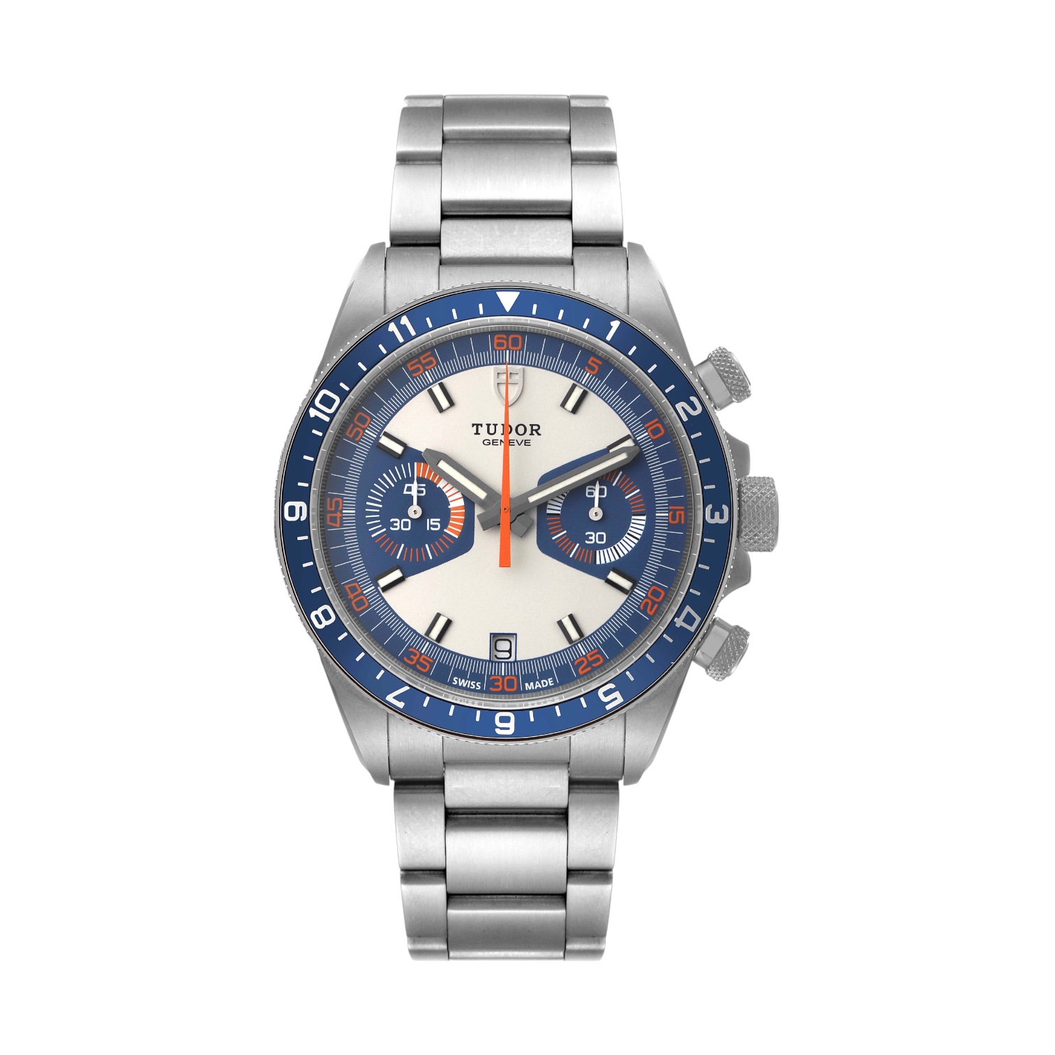 Tudor Heritage Chrono Blue Stainless Steel Ref: 70330