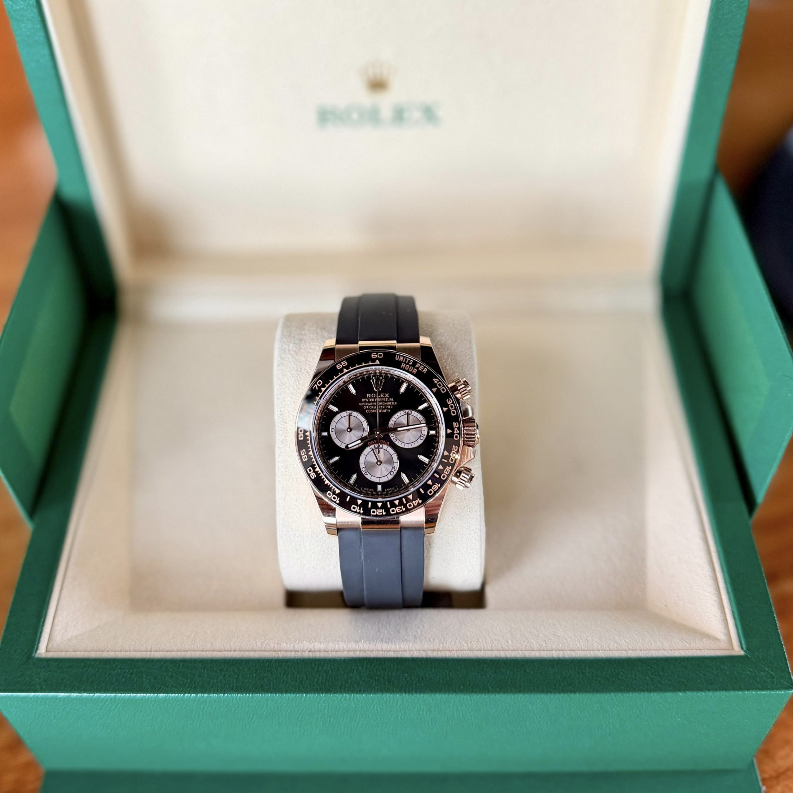 Rolex Cosmograph Daytona 18k Everose Gold Ref: 126515LN (2025)