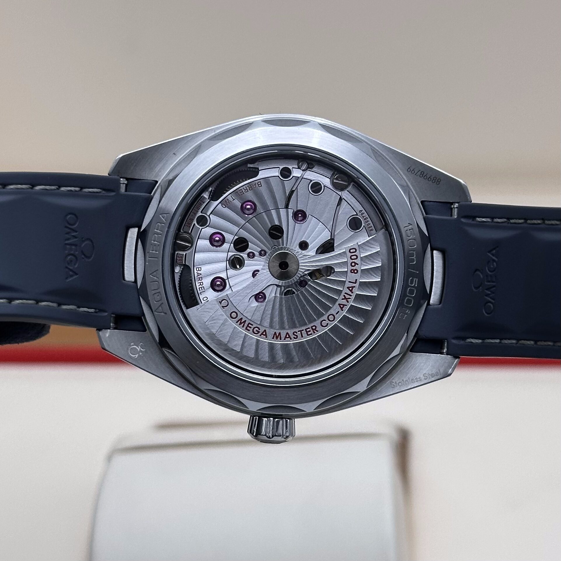 Omega Aqua Terra 150m Steel on Rubber 41mm (2018)
