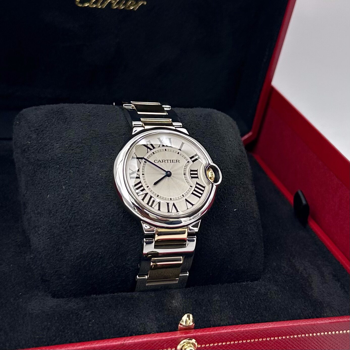 Cartier De Cartier Ballon Bleu Yellow Gold 36mm Ref: 3005