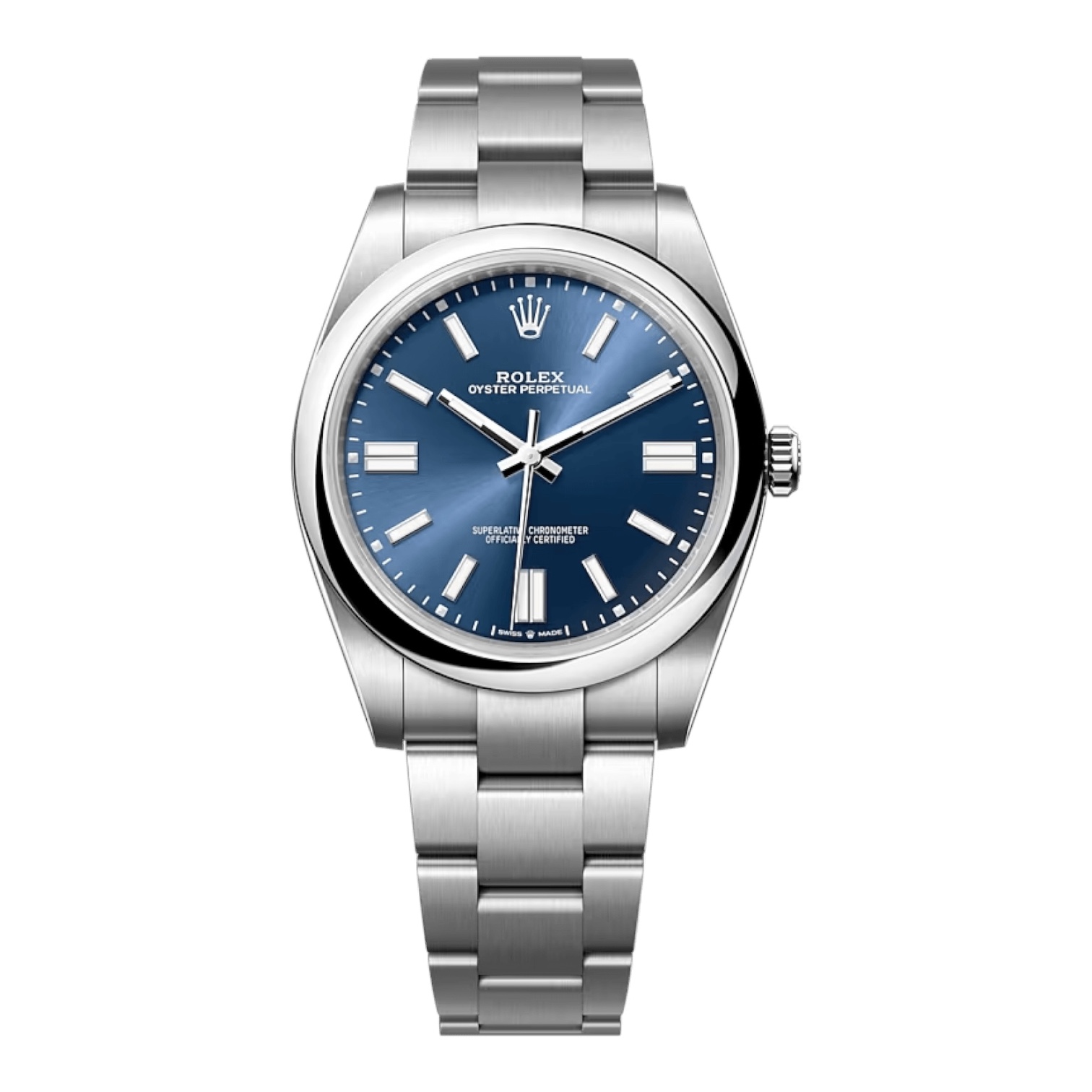 Rolex Oyster Perpetual 41mm Blue Dial Ref: 124300 (2024)