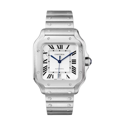 Cartier Santos Large White Dial Ref: WSSA0018