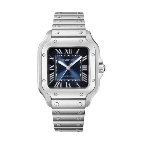 Cartier Santos Large model Blue Dial Ref: WSSA0030 (2023)