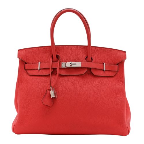 Hermes Birkin 30 Rouge Pivoine Veau Togo Leather