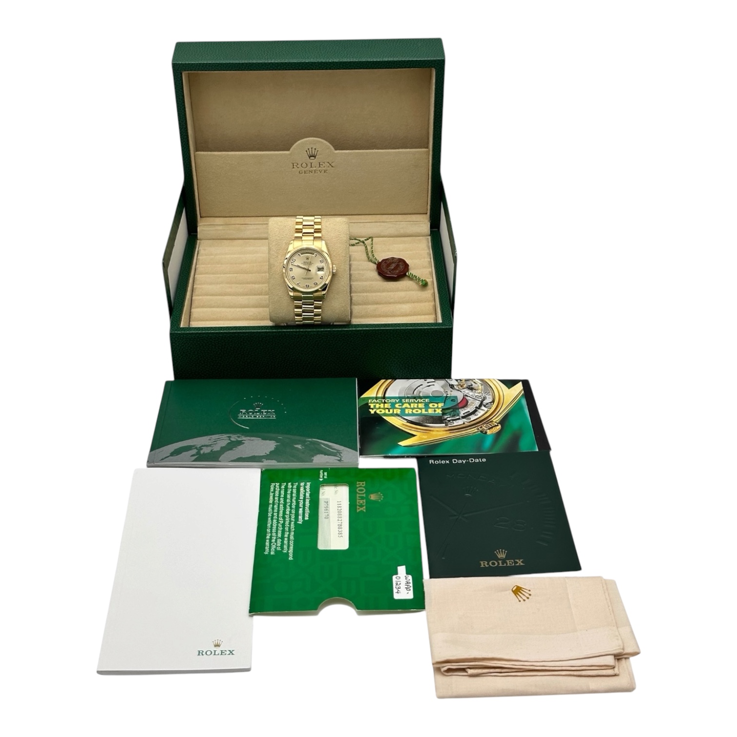 Rolex Day-Date Ref: 118208 36mm Yellow Gold