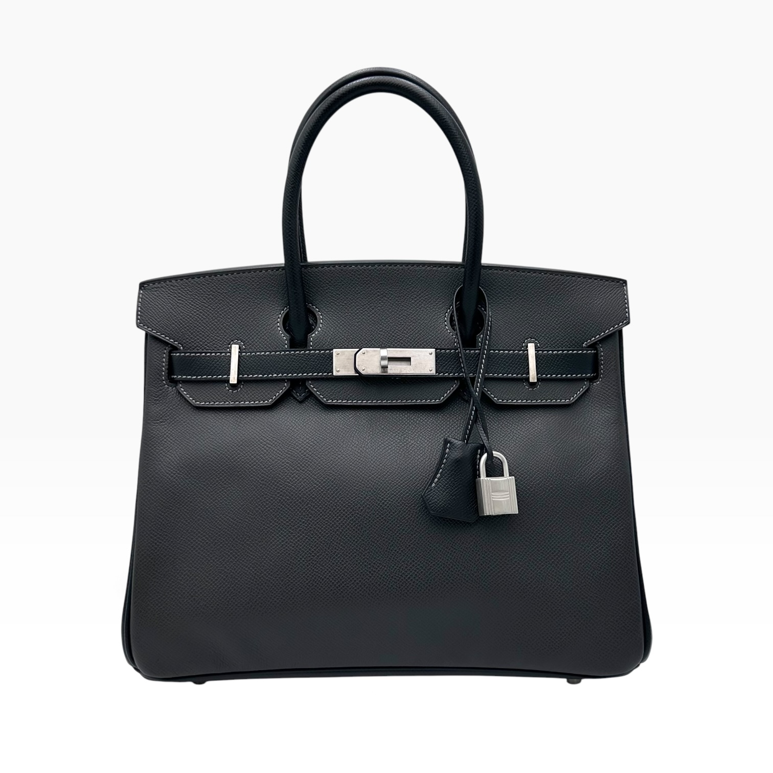Hermès Birkin 30 Epsom Leather Dark Grey Palladium Hardware