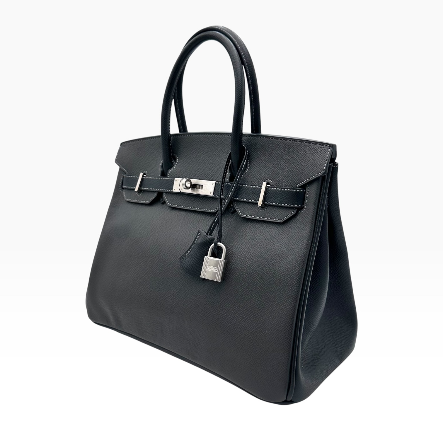 Hermès Birkin 30 Epsom Leather Dark Grey Palladium Hardware