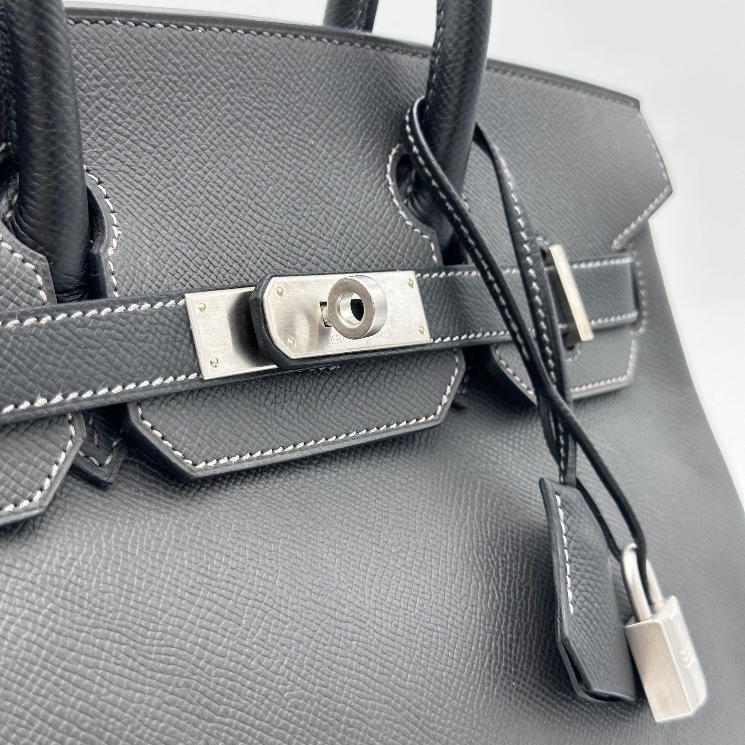 Hermès Birkin 30 Epsom Leather Dark Grey Palladium Hardware
