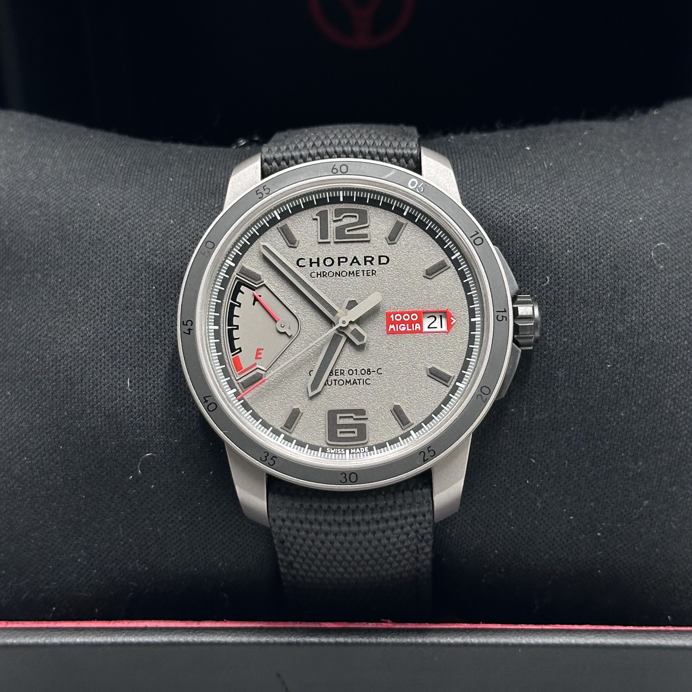 CHOPARD Mille Miglia GTS Power Control Black Dial Titanium