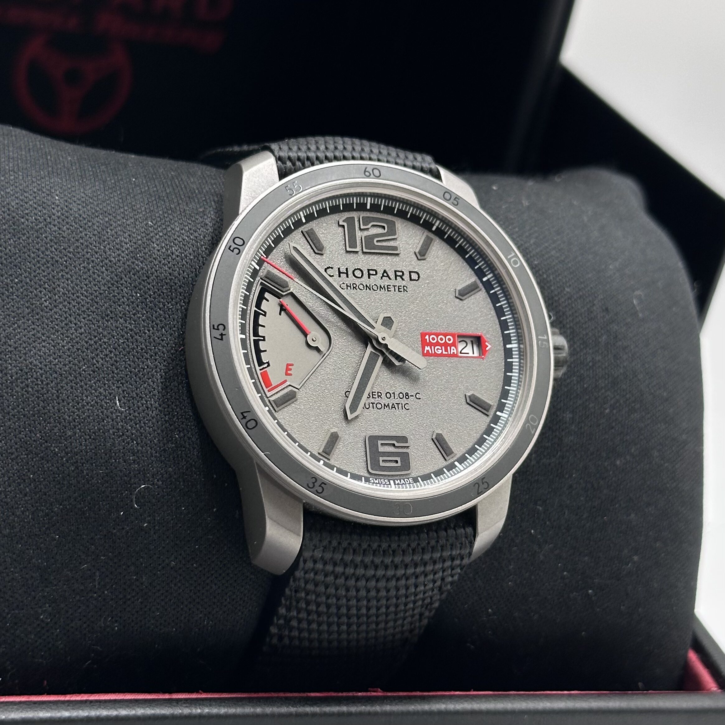 CHOPARD Mille Miglia GTS Power Control Black Dial Titanium