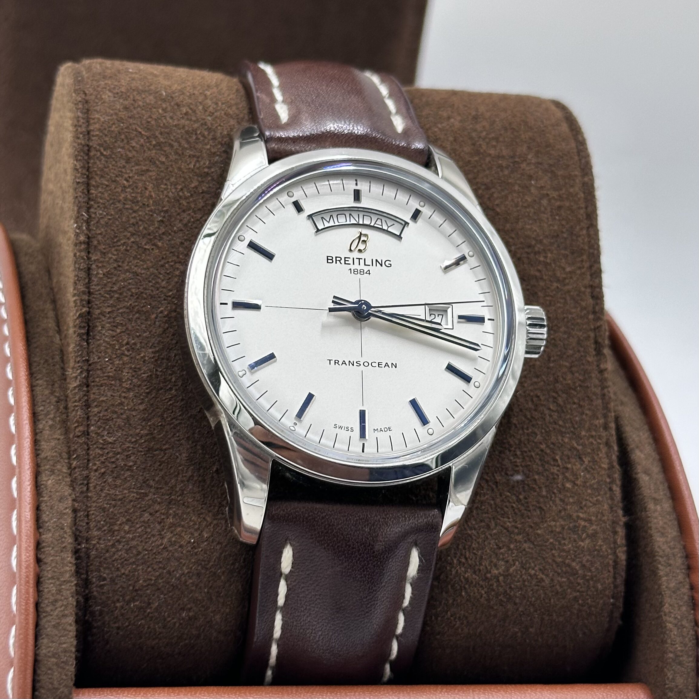 Breitling Transocean Day Date 43mm Ref: A431012