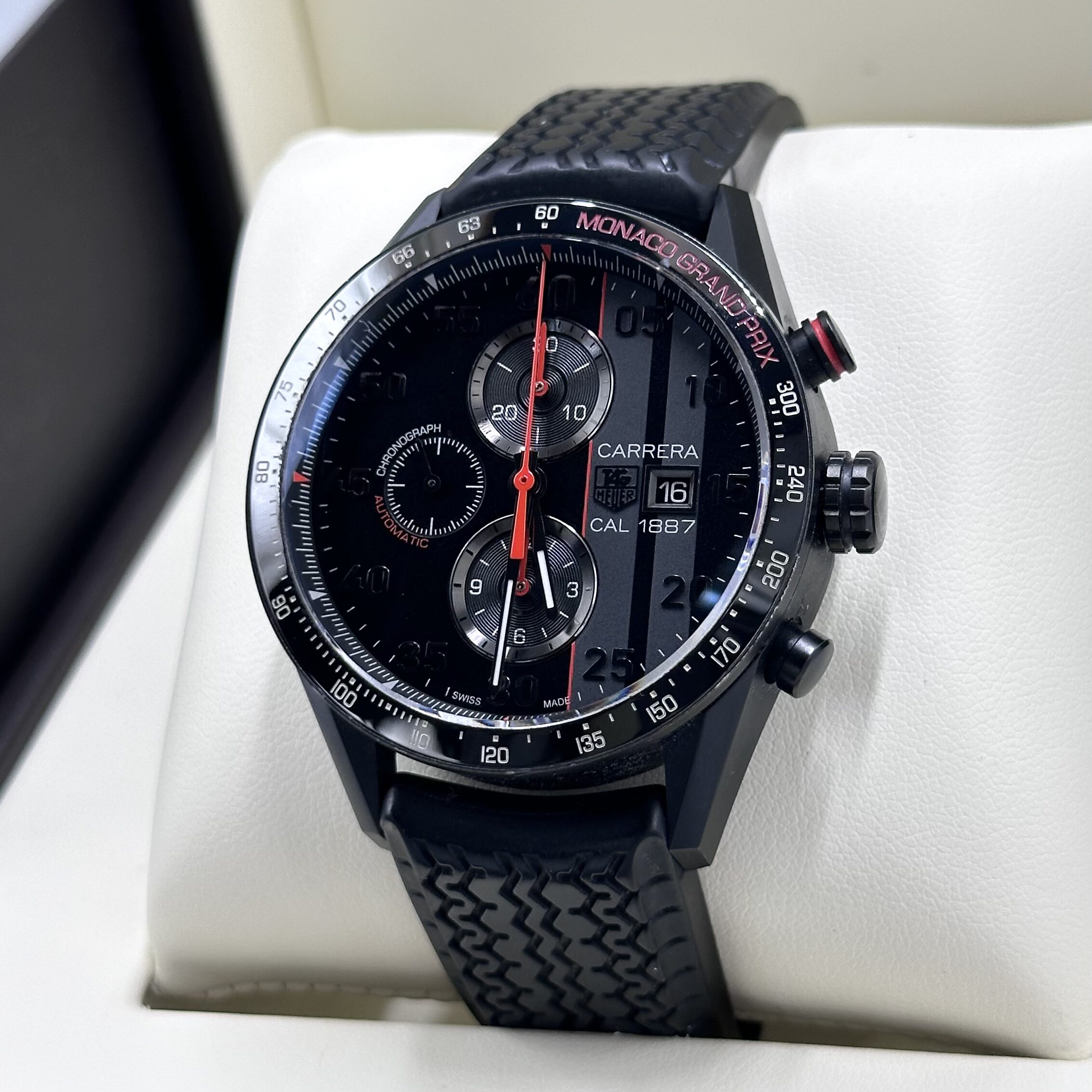 Tag Heuer Carrera Black Titanium 43mm Ref: CAR2A83