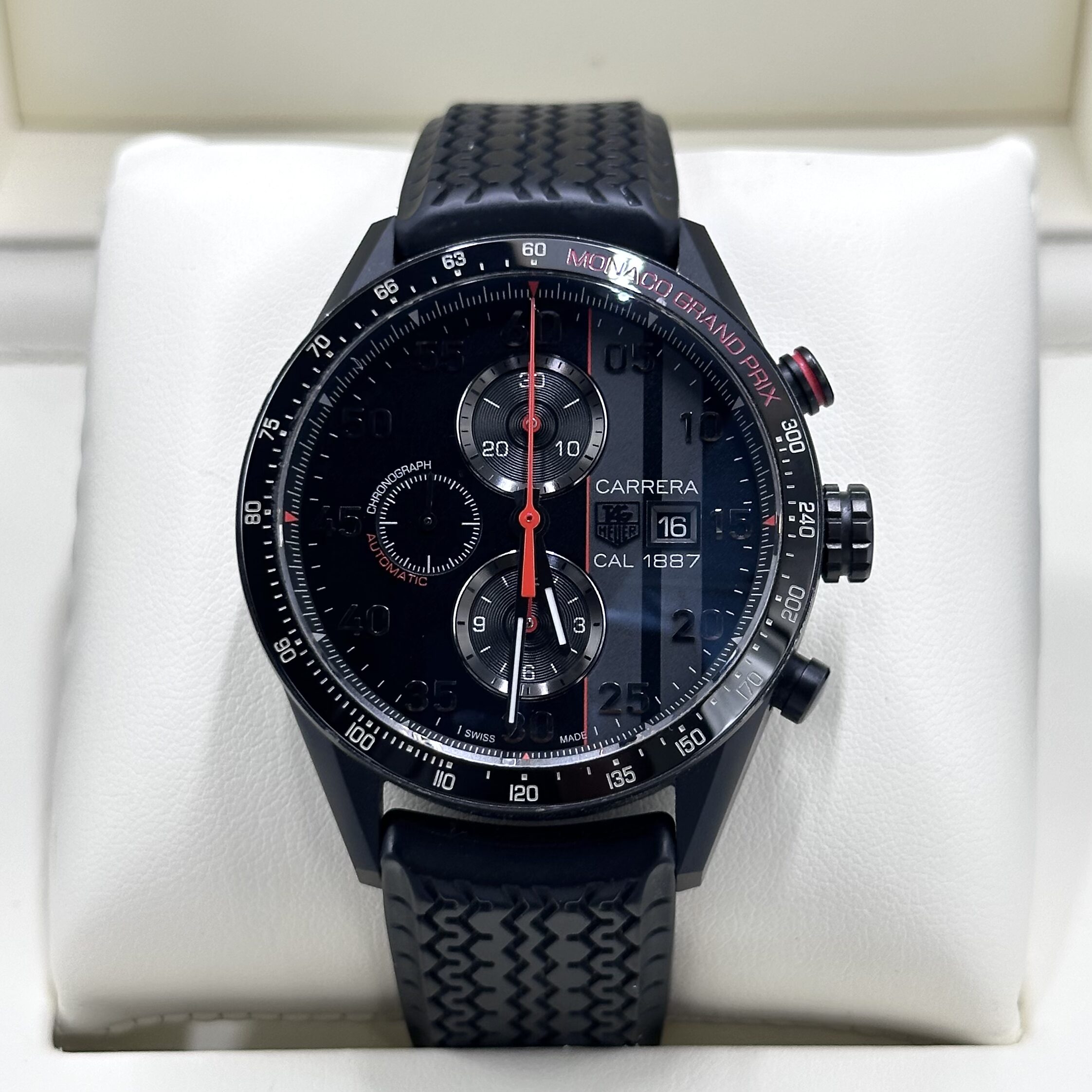 Tag Heuer Carrera Black Titanium 43mm Ref: CAR2A83