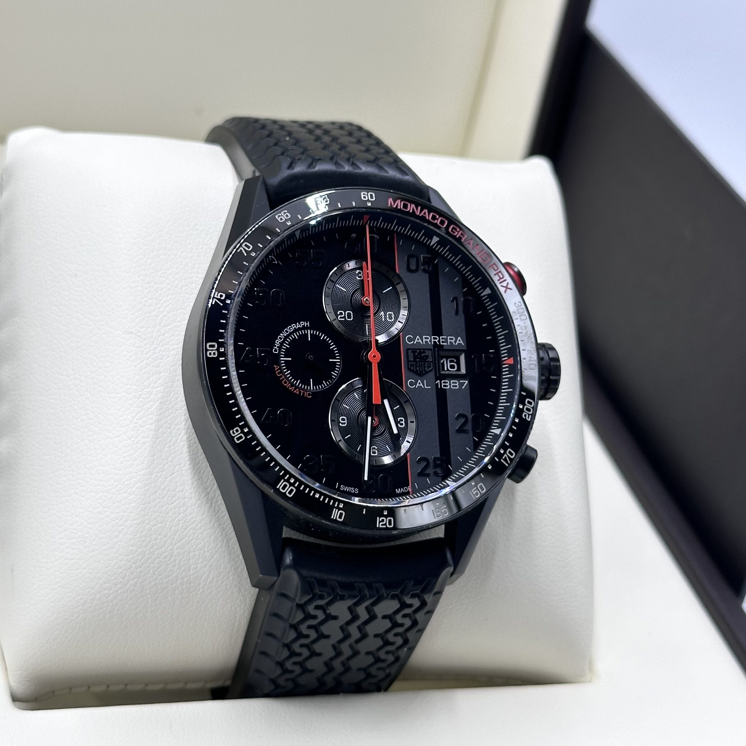 Tag Heuer Carrera Black Titanium 43mm Ref: CAR2A83