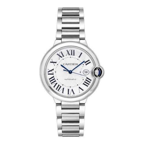 Cartier Ballon Blue De Cartier 42mm Silver Dial Ref: W69012Z4