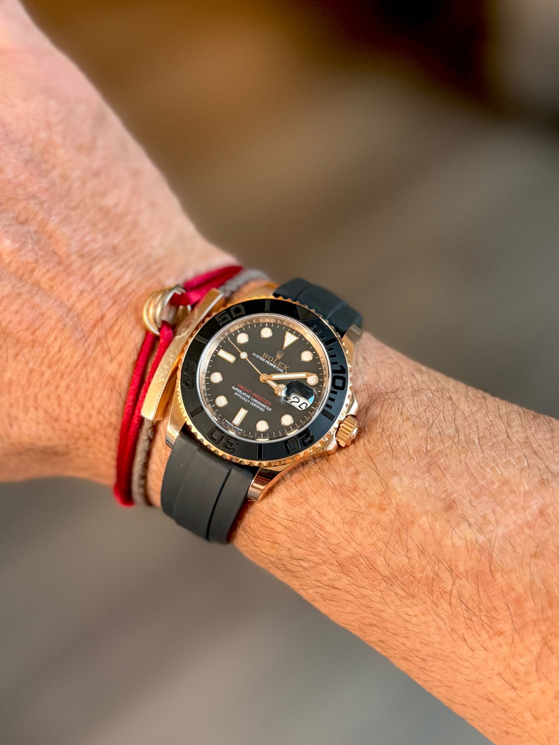 Rolex Yacht - Master 40mm Everose Gold OysterfleX Ref: 116655