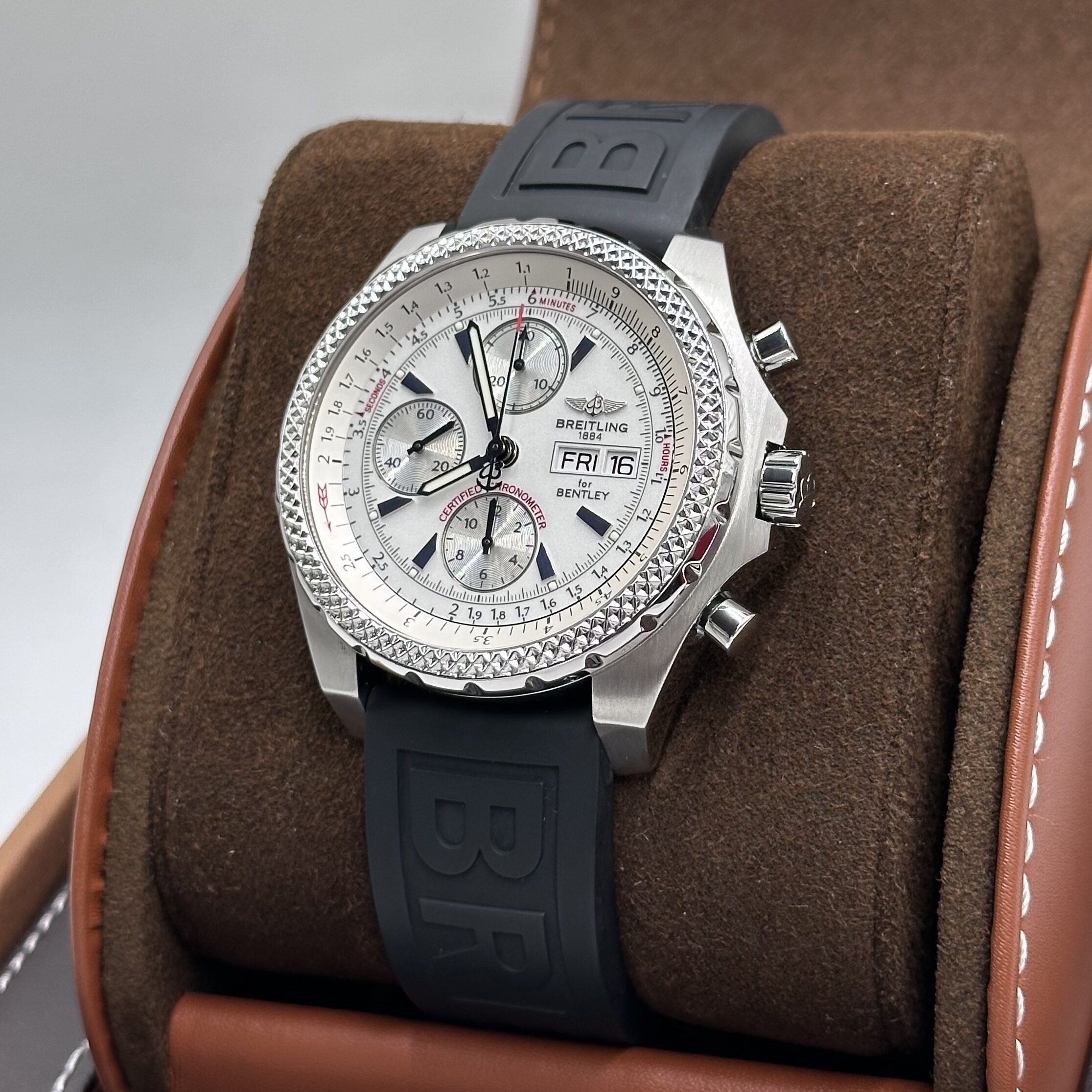 Breitling Bentley Motors GT White Dial Ref: A13363