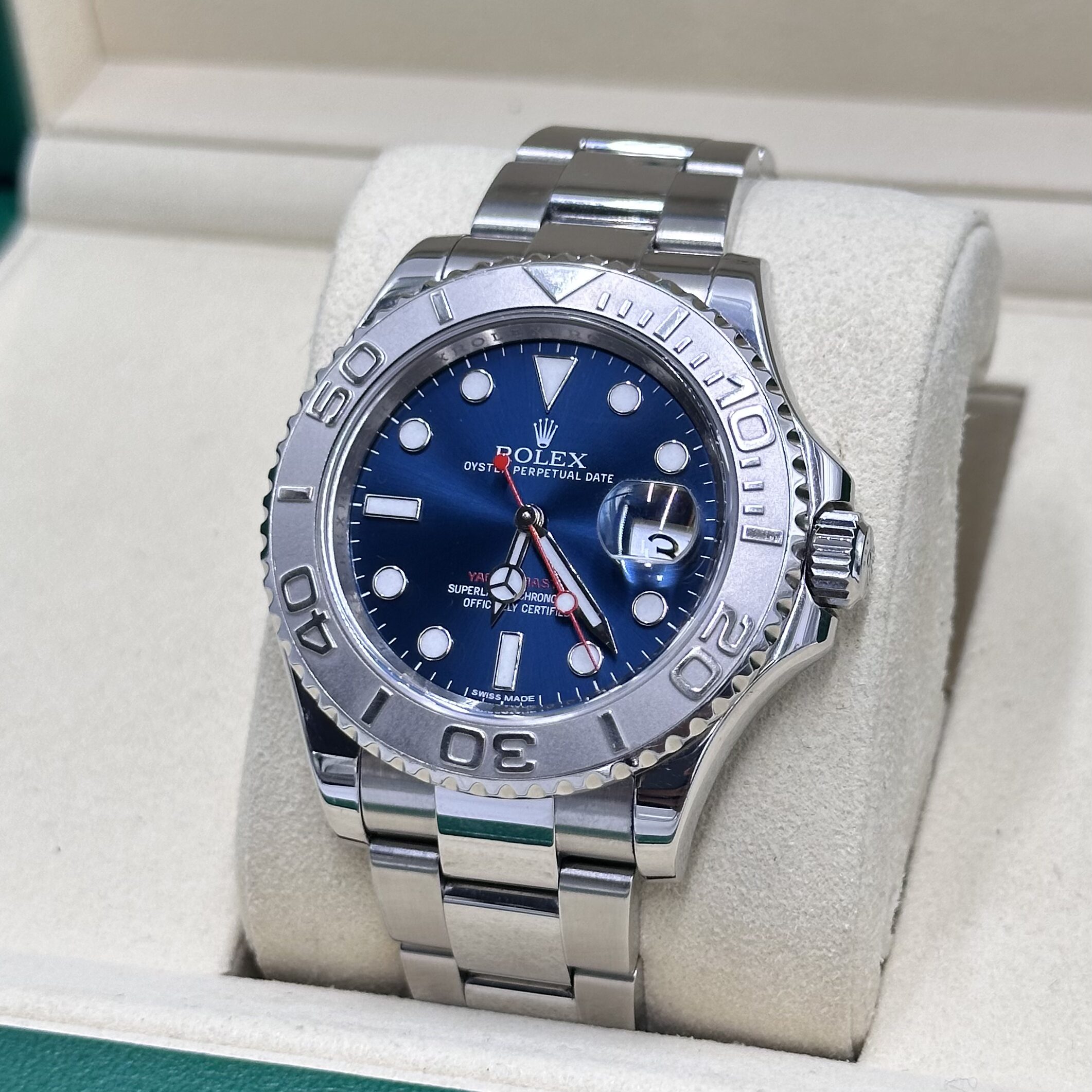 Rolex Yacht-Master Platinum Bezel 40mm Ref: 116622 - 2013