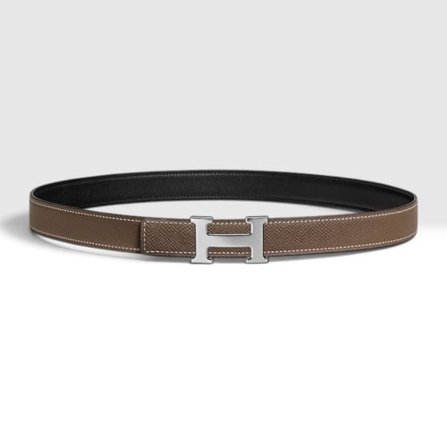 Hermes H belt Buckle and reversible leather strap Size 95 cm