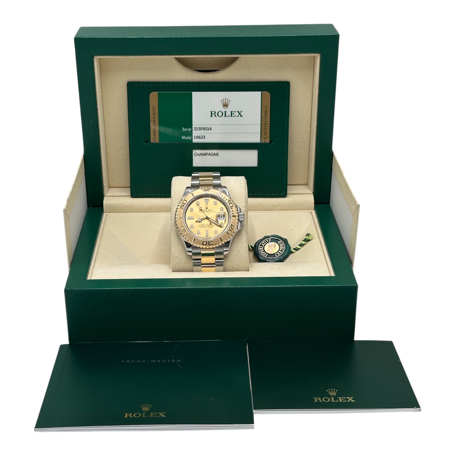 Rolex Yacht-Master Champagne Dial Ref: 16623