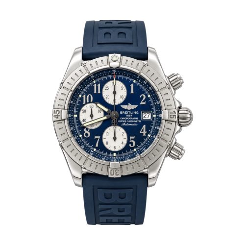 Breitling Chronomat Evolution Blue Dia Ref: A13356
