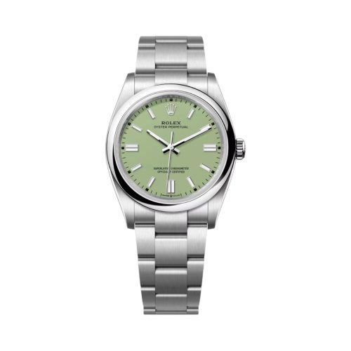 Rolex Oyster Perpetual 36mm Pistachio Dial Ref: 126000