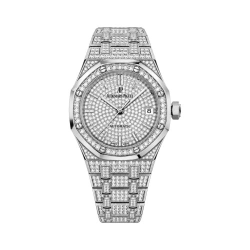Audemars Piguet Royal Oak Lady Iced Out Ref: 67650ST